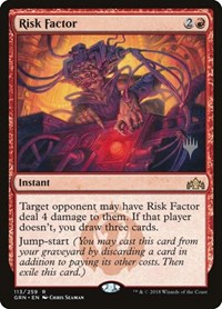 Risk Factor [Guilds of Ravnica Promos] | Exor Games Dartmouth