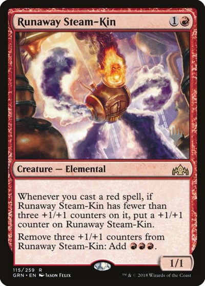 Runaway Steam-Kin [Guilds of Ravnica Promos] | Exor Games Dartmouth