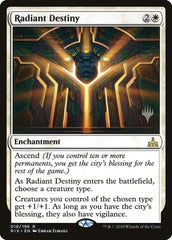 Radiant Destiny [Rivals of Ixalan Promos] | Exor Games Dartmouth
