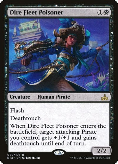 Dire Fleet Poisoner [Rivals of Ixalan Promos] | Exor Games Dartmouth