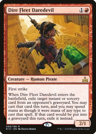 Dire Fleet Daredevil [Rivals of Ixalan Promos] | Exor Games Dartmouth