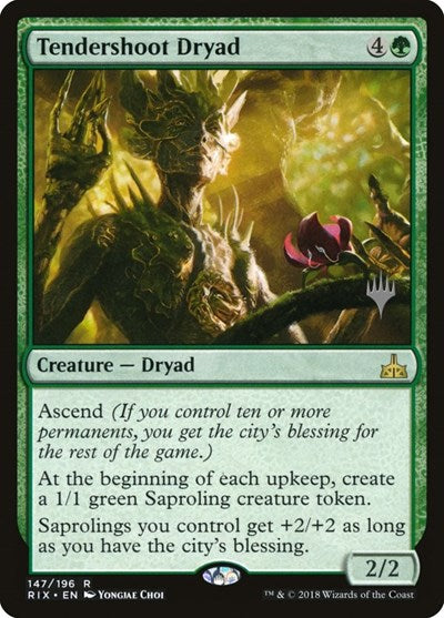 Tendershoot Dryad [Rivals of Ixalan Promos] | Exor Games Dartmouth