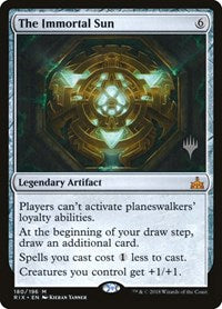 The Immortal Sun [Rivals of Ixalan Promos] | Exor Games Dartmouth