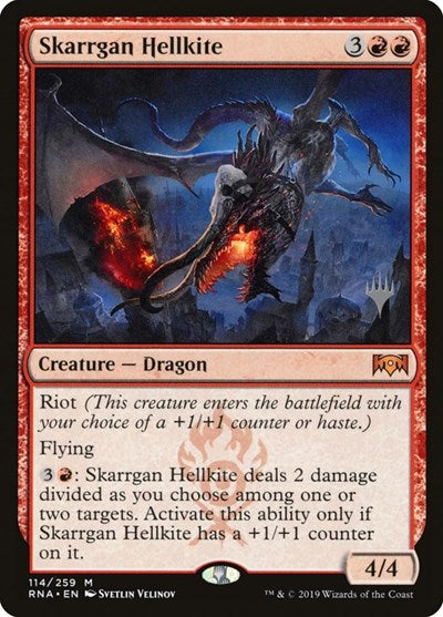 Skarrgan Hellkite [Ravnica Allegiance Promos] | Exor Games Dartmouth