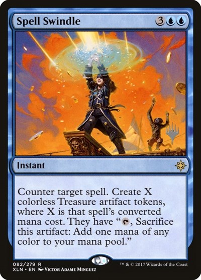 Spell Swindle [Ixalan Promos] | Exor Games Dartmouth