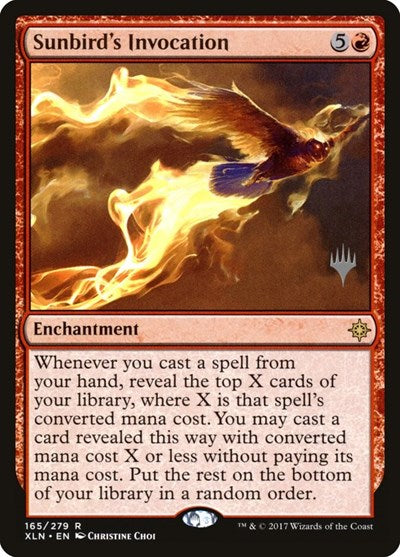 Sunbird's Invocation [Ixalan Promos] | Exor Games Dartmouth