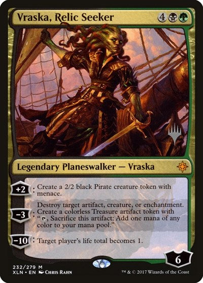 Vraska, Relic Seeker [Ixalan Promos] | Exor Games Dartmouth