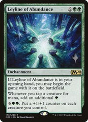 Leyline of Abundance [Core Set 2020 Promos] | Exor Games Dartmouth