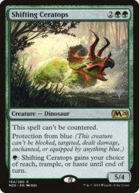 Shifting Ceratops [Core Set 2020 Promos] | Exor Games Dartmouth