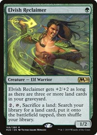 Elvish Reclaimer [Core Set 2020 Promos] | Exor Games Dartmouth