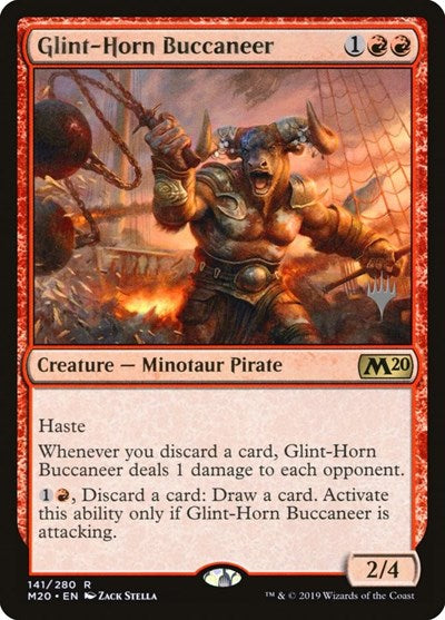 Glint-Horn Buccaneer [Core Set 2020 Promos] | Exor Games Dartmouth