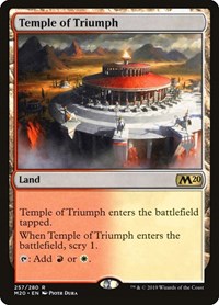 Temple of Triumph [Core Set 2020 Promos] | Exor Games Dartmouth