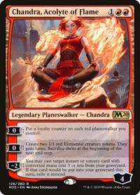 Chandra, Acolyte of Flame [Core Set 2020 Promos] | Exor Games Dartmouth