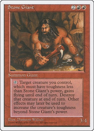 Stone Giant [Fourth Edition] | Exor Games Dartmouth