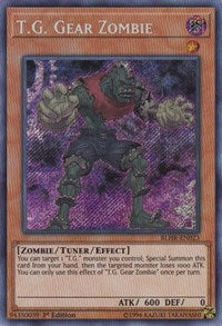 T.G. Gear Zombie [BLHR-EN023] Secret Rare | Exor Games Dartmouth