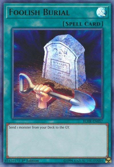 Foolish Burial [BLHR-EN057] Ultra Rare | Exor Games Dartmouth