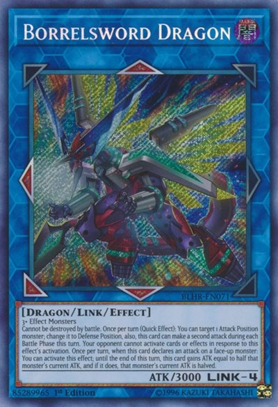 Borrelsword Dragon [BLHR-EN071] Secret Rare | Exor Games Dartmouth