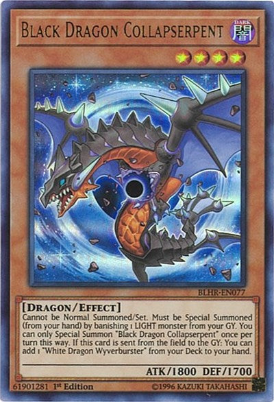 Black Dragon Collapserpent [BLHR-EN077] Ultra Rare | Exor Games Dartmouth