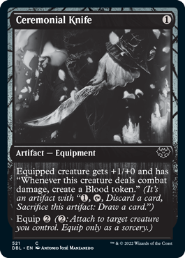 Ceremonial Knife [Innistrad: Double Feature] | Exor Games Dartmouth