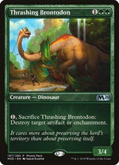 Thrashing Brontodon [Core Set 2020 Promos] | Exor Games Dartmouth