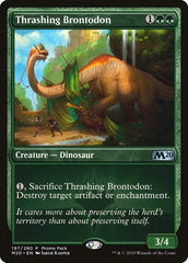 Thrashing Brontodon [Core Set 2020 Promos] | Exor Games Dartmouth