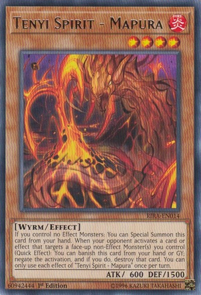 Tenyi Spirit - Mapura [RIRA-EN014] Rare | Exor Games Dartmouth