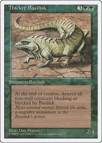 Thicket Basilisk [Fourth Edition] | Exor Games Dartmouth