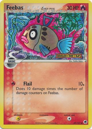 Feebas (49/101) (Delta Species) (Stamped) [EX: Dragon Frontiers] | Exor Games Dartmouth