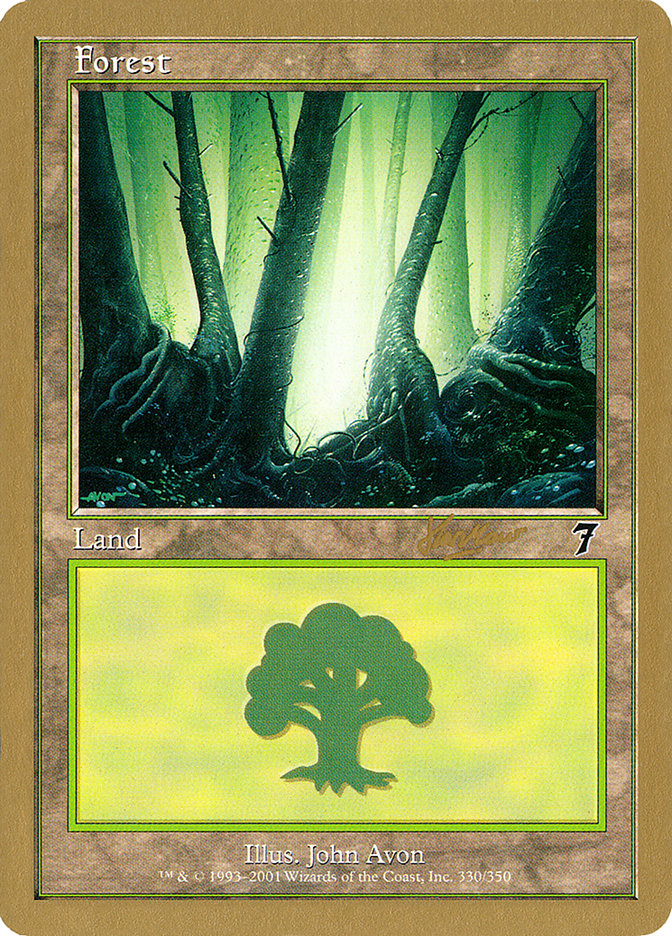 Forest (shh330) (Sim Han How) [World Championship Decks 2002] | Exor Games Dartmouth