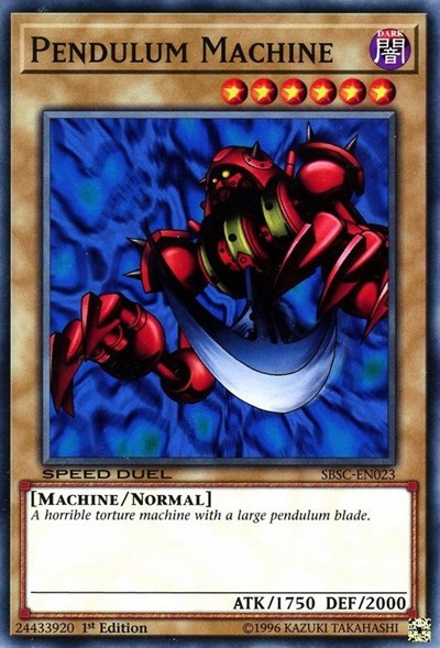Pendulum Machine [SBSC-EN023] Common | Exor Games Dartmouth