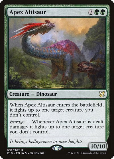 Apex Altisaur [Commander 2019] | Exor Games Dartmouth