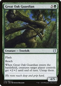 Great Oak Guardian [Commander 2019] | Exor Games Dartmouth