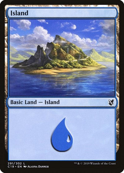 Island (291) [Commander 2019] | Exor Games Dartmouth