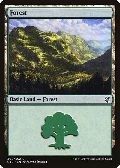 Forest (300) [Commander 2019] | Exor Games Dartmouth