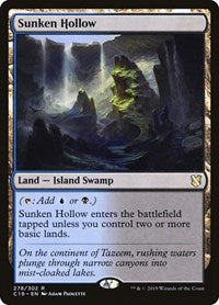 Sunken Hollow [Commander 2019] | Exor Games Dartmouth