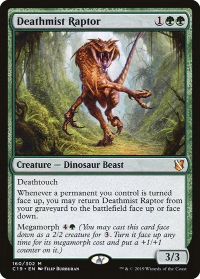 Deathmist Raptor [Commander 2019] | Exor Games Dartmouth