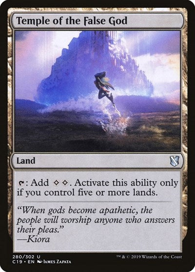 Temple of the False God [Commander 2019] | Exor Games Dartmouth