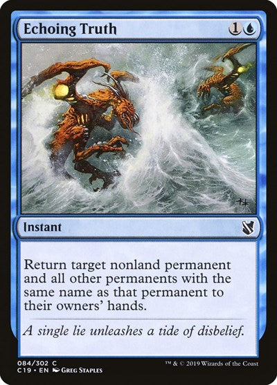 Echoing Truth [Commander 2019] | Exor Games Dartmouth