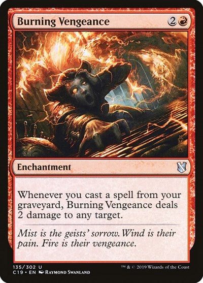Burning Vengeance [Commander 2019] | Exor Games Dartmouth