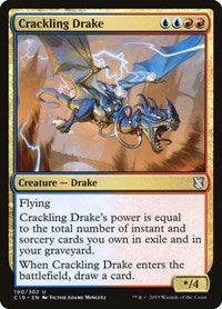 Crackling Drake [Commander 2019] | Exor Games Dartmouth