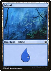 Island (293) [Commander 2019] | Exor Games Dartmouth