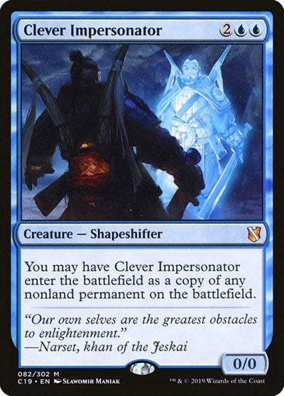 Clever Impersonator [Commander 2019] | Exor Games Dartmouth