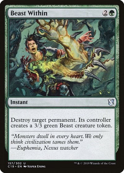 Beast Within [Commander 2019] | Exor Games Dartmouth