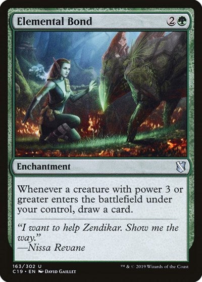Elemental Bond [Commander 2019] | Exor Games Dartmouth