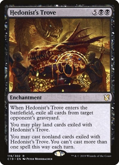 Hedonist's Trove [Commander 2019] | Exor Games Dartmouth