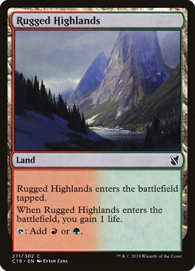 Rugged Highlands [Commander 2019] | Exor Games Dartmouth