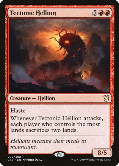 Tectonic Hellion [Commander 2019] | Exor Games Dartmouth