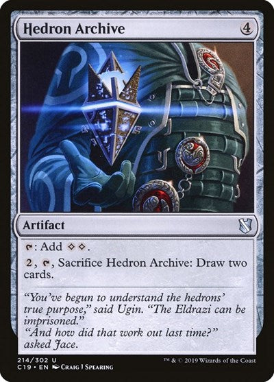 Hedron Archive [Commander 2019] | Exor Games Dartmouth