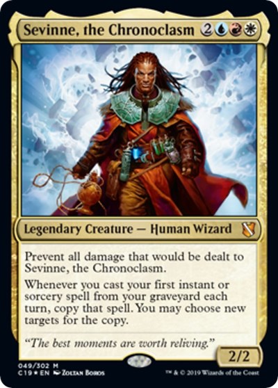 Sevinne, the Chronoclasm (Commander 2019) [Oversize Cards] | Exor Games Dartmouth