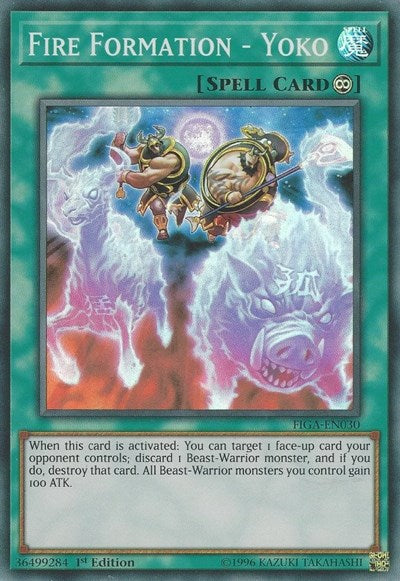 Fire Formation - Yoko [FIGA-EN030] Super Rare | Exor Games Dartmouth